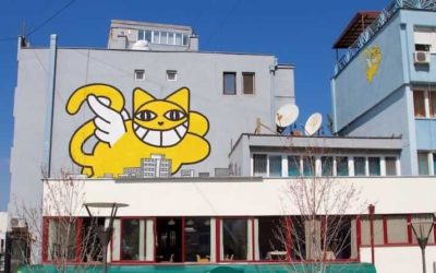 Street Art in Pristina… and the Newborn Monument