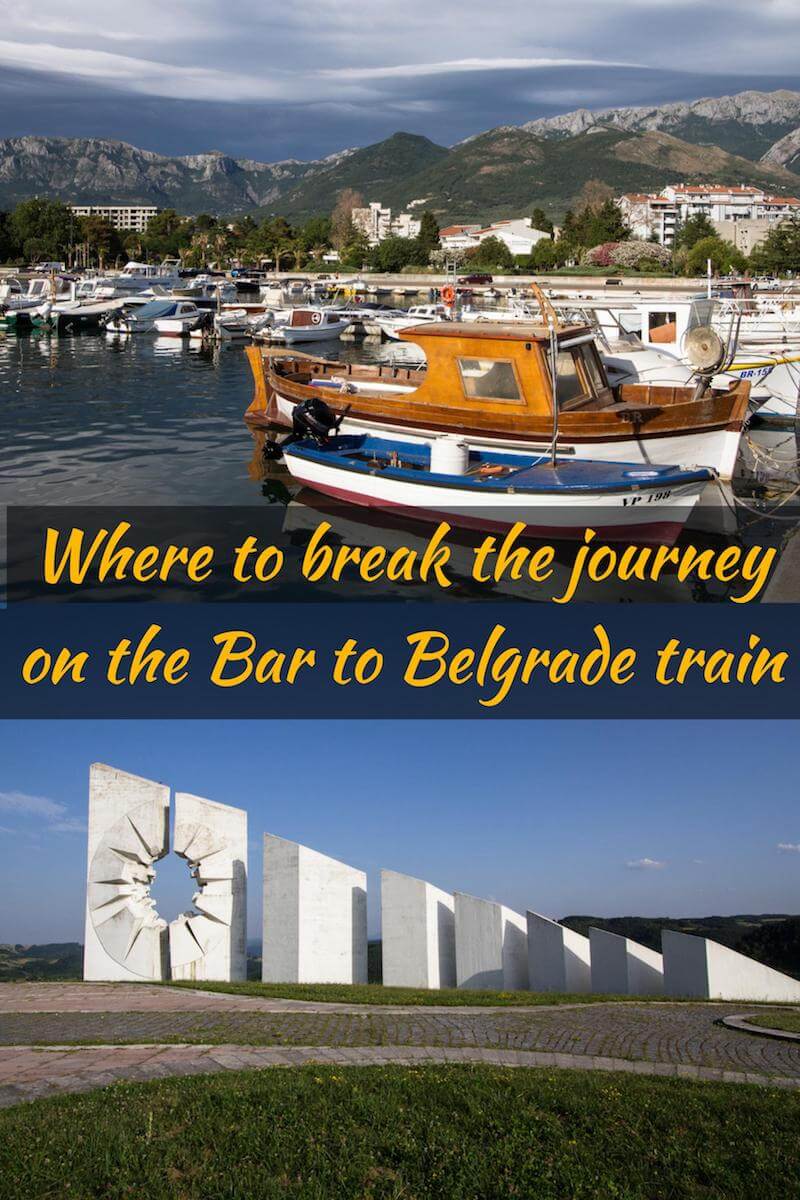 Where to break the journey on the Bar to Belgrade train - A Balkans travel guide #traveltips #Europe #Balkanstravel #rail #traintravel #independenttravel