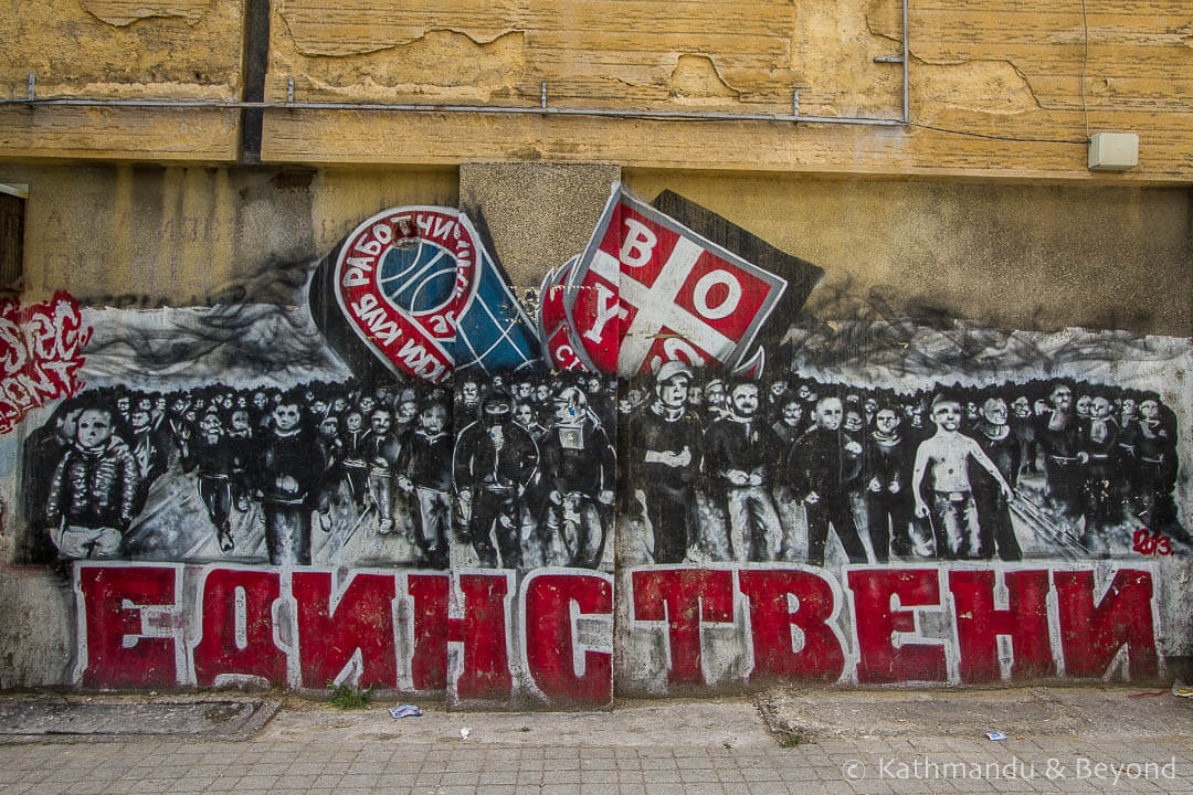 Street Art in Skopje, Macedonia