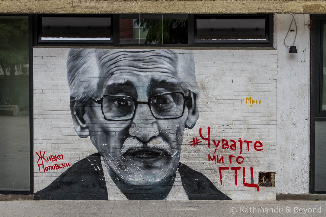 Street Art in Skopje, Macedonia