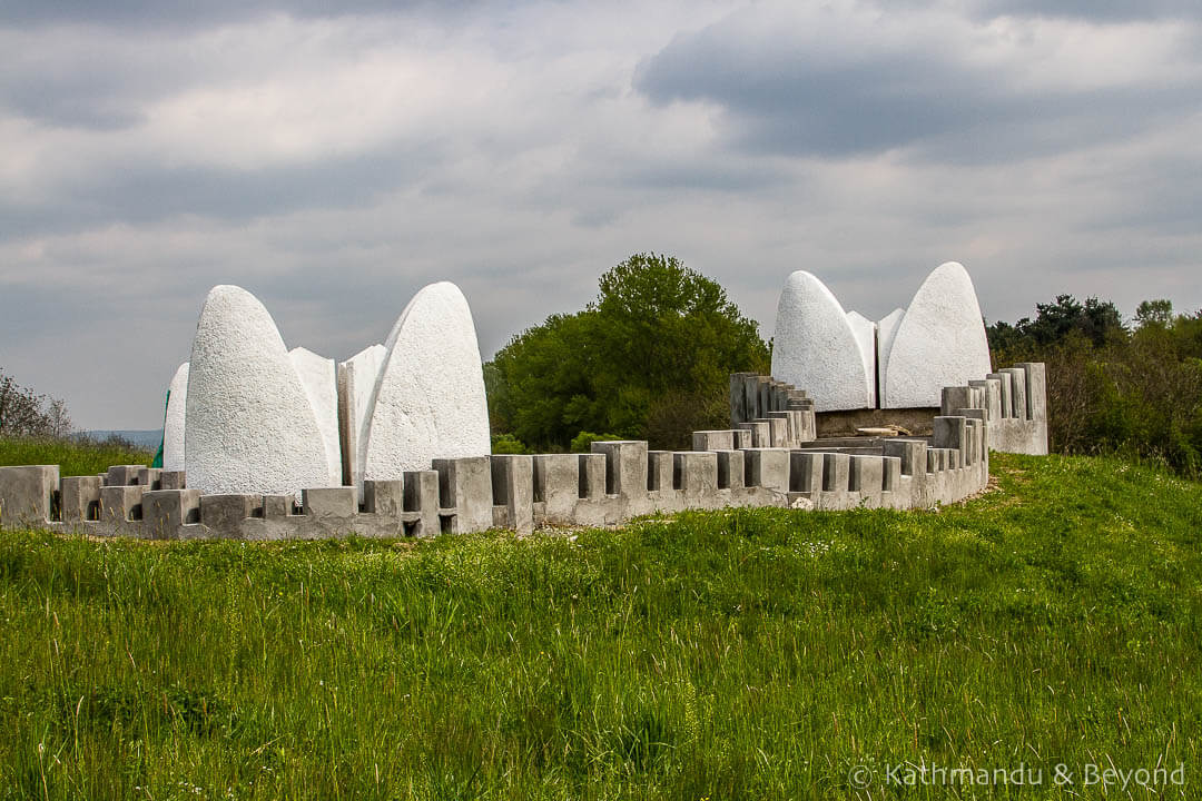 Stone Sleeper Monument Sumarice Memorial Park Kragujevac Serbia-1