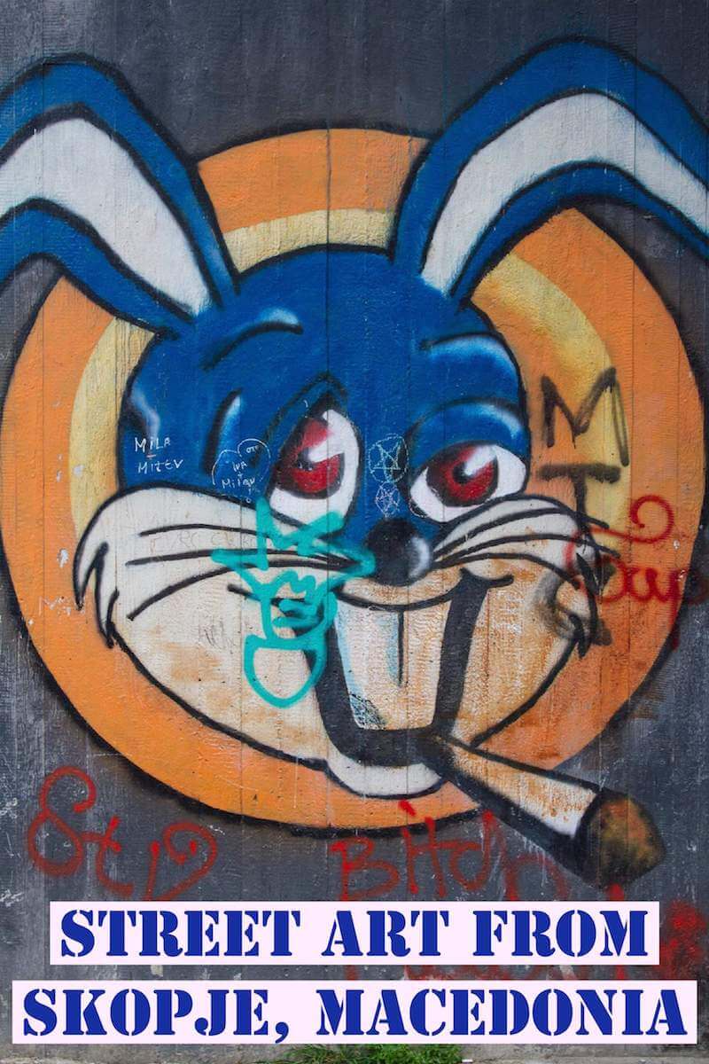 Street Art in Skopje, Macedonia