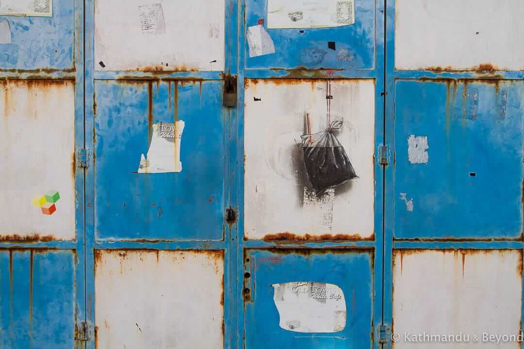 Bag of Coffee - Ernest Zacharevic Street Art in Ipoh, Malaysia