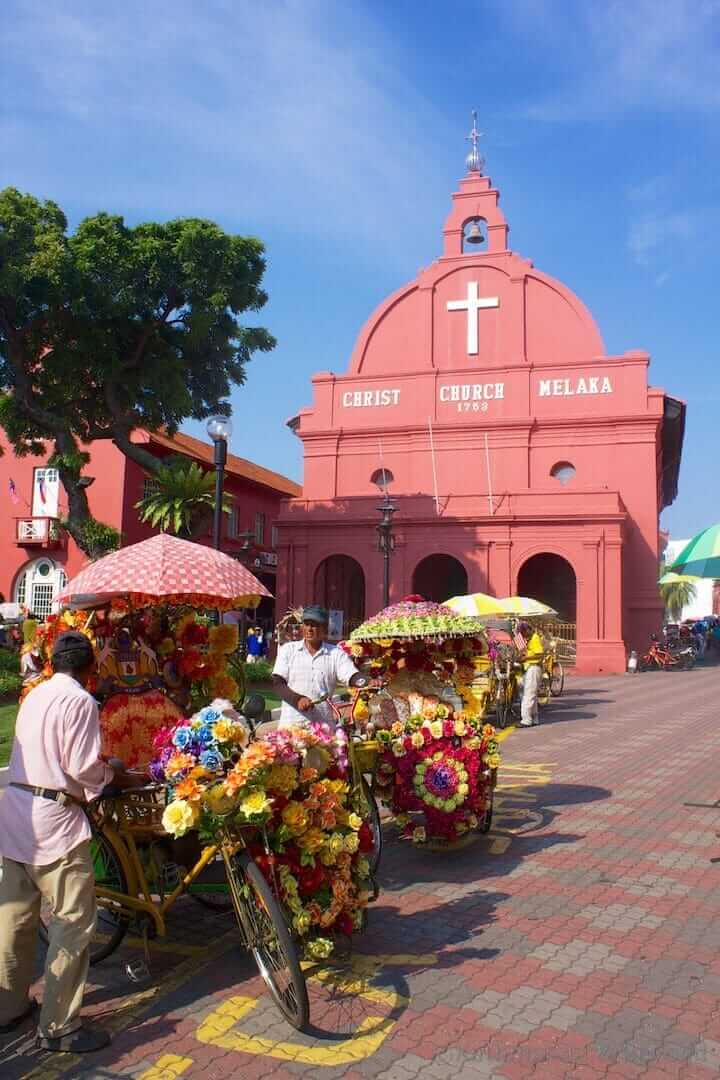 Christ Church Melaka (Malacca) Malaysia