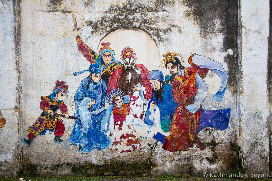 Mural Arts Lane @ Jalan Masjid - Street Art in Ipoh, Malaysia