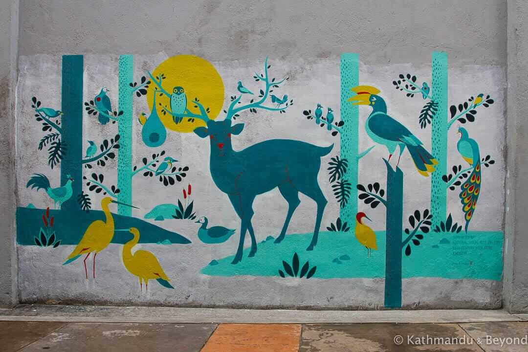 Street Art in Ipoh Old Town, Malaysia