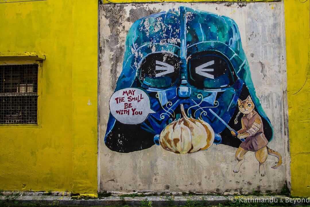 Street Art in Ipoh Old Town, Malaysia
