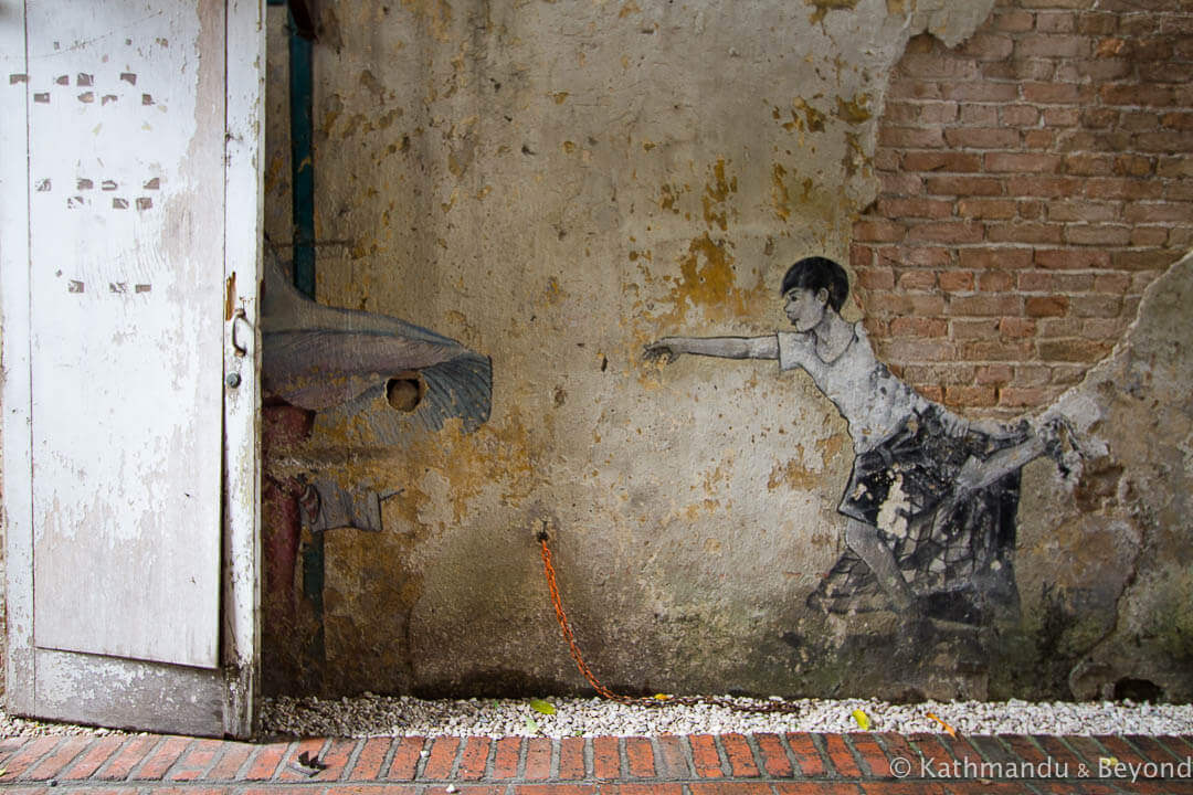 Street Art in Ipoh Old Town, Malaysia