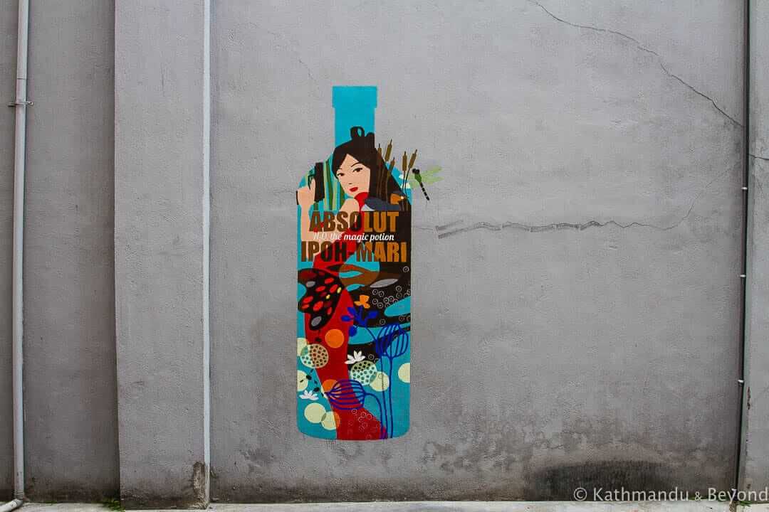 Street Art in Ipoh Old Town, Malaysia