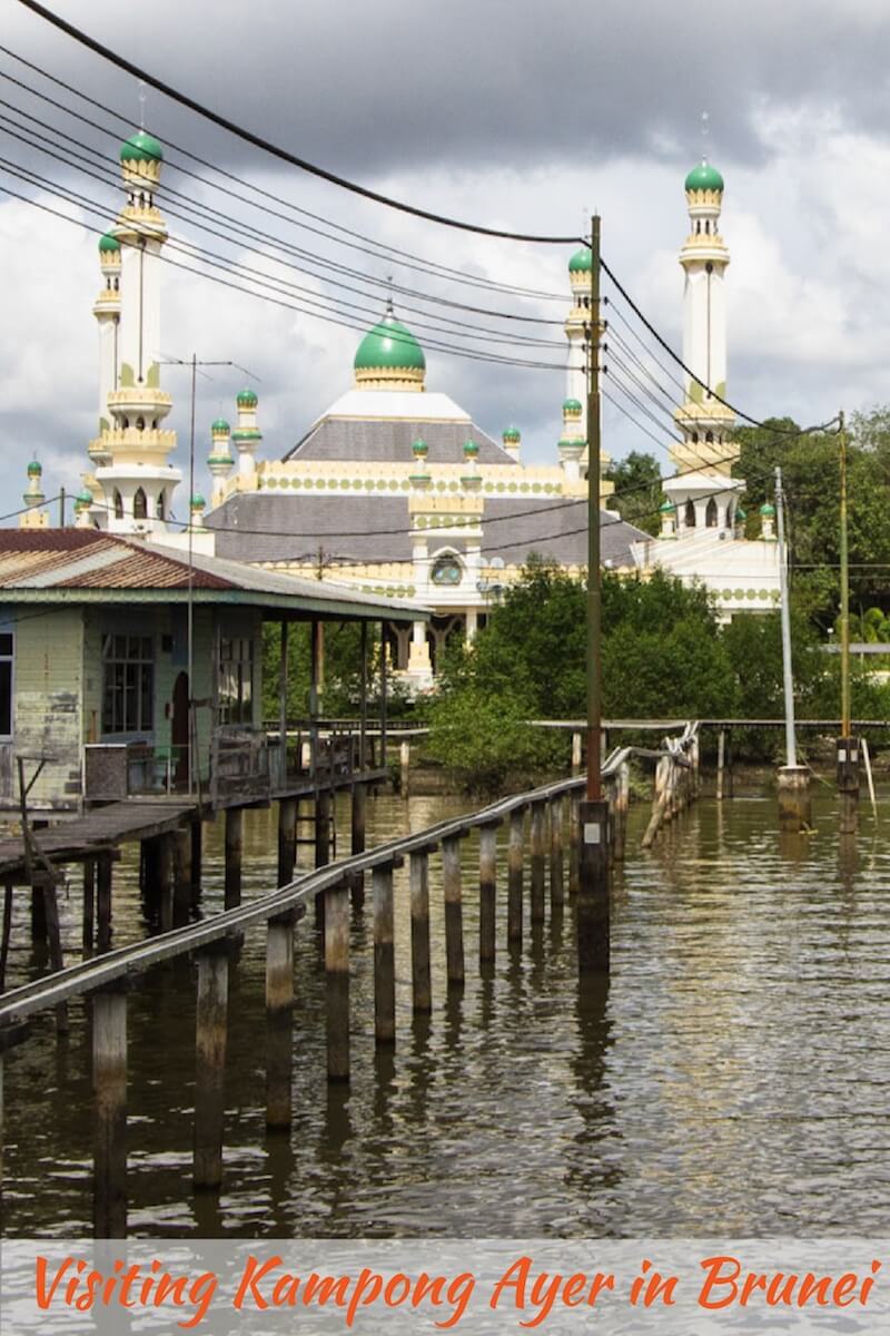 Visiting Kampong Ayer in Brunei