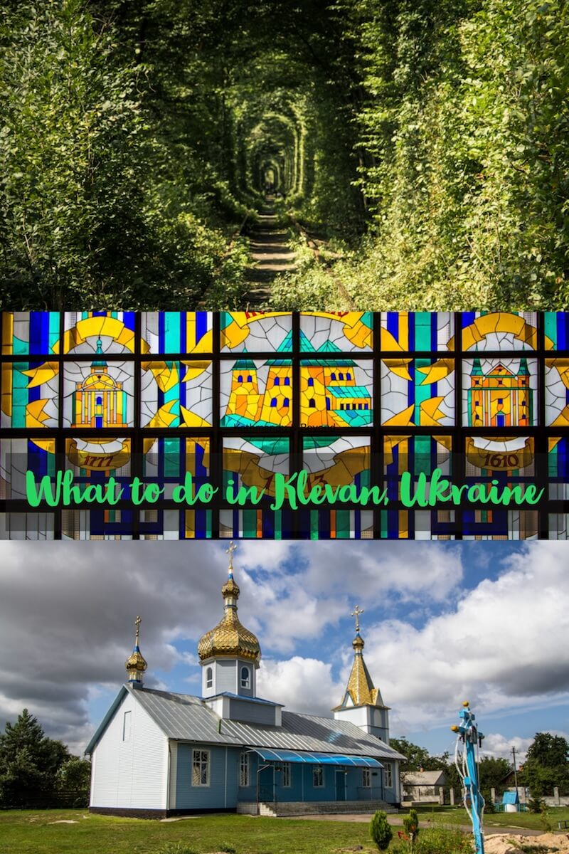Visiting the Tunnel of Love Ukraine #travel #ukraine #europe #tunneloflove #klevan