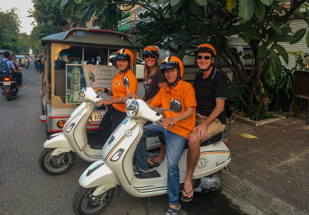 Vespa Adventures Phnom Penh Nightlife Experience