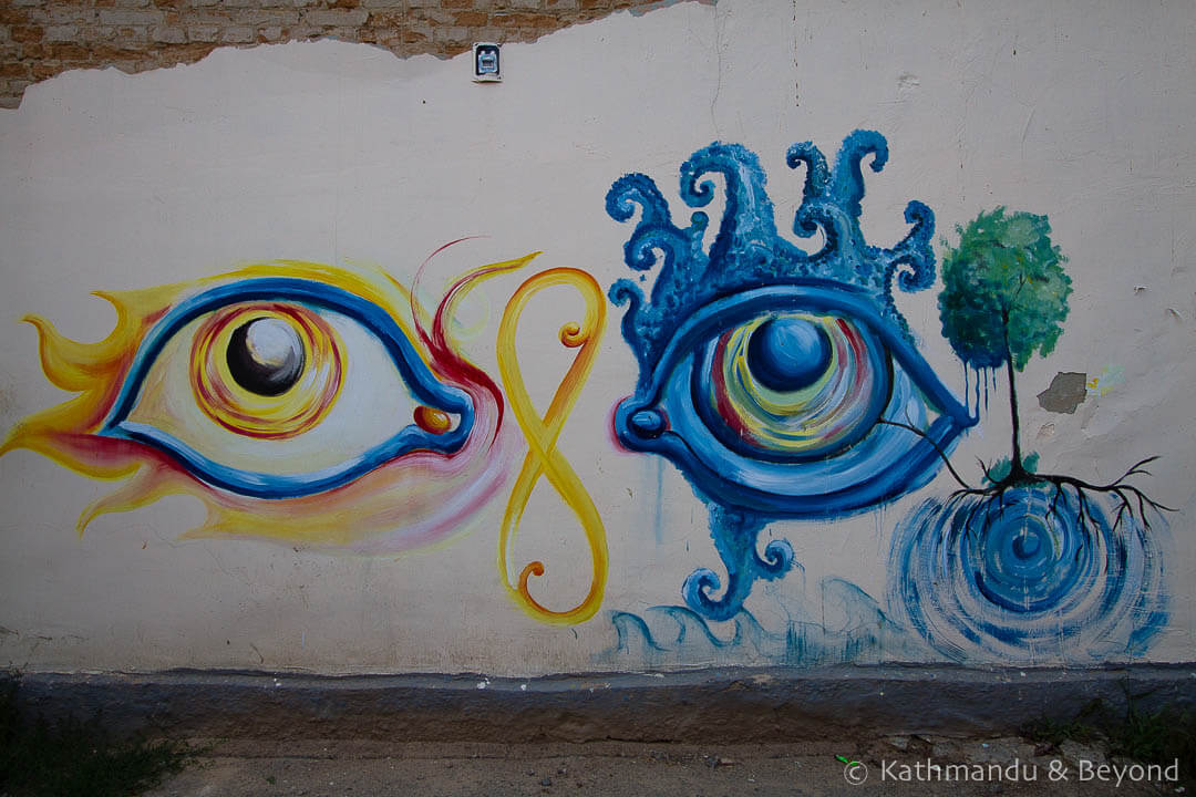 Street art in Zhytomyr Ukraine