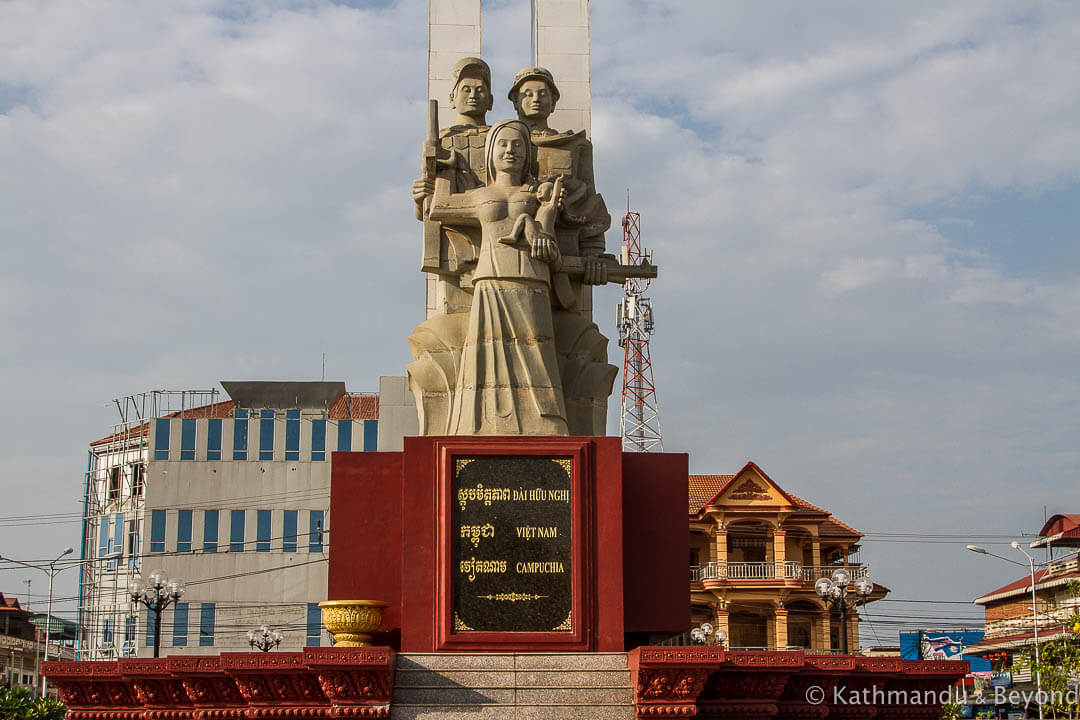 Cambodia-Vietnam Friendship Monument Kompong Chhnang Cambodia-2