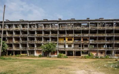 Abandoned Cambodia: Former Military Housing in Kompong Chhnang