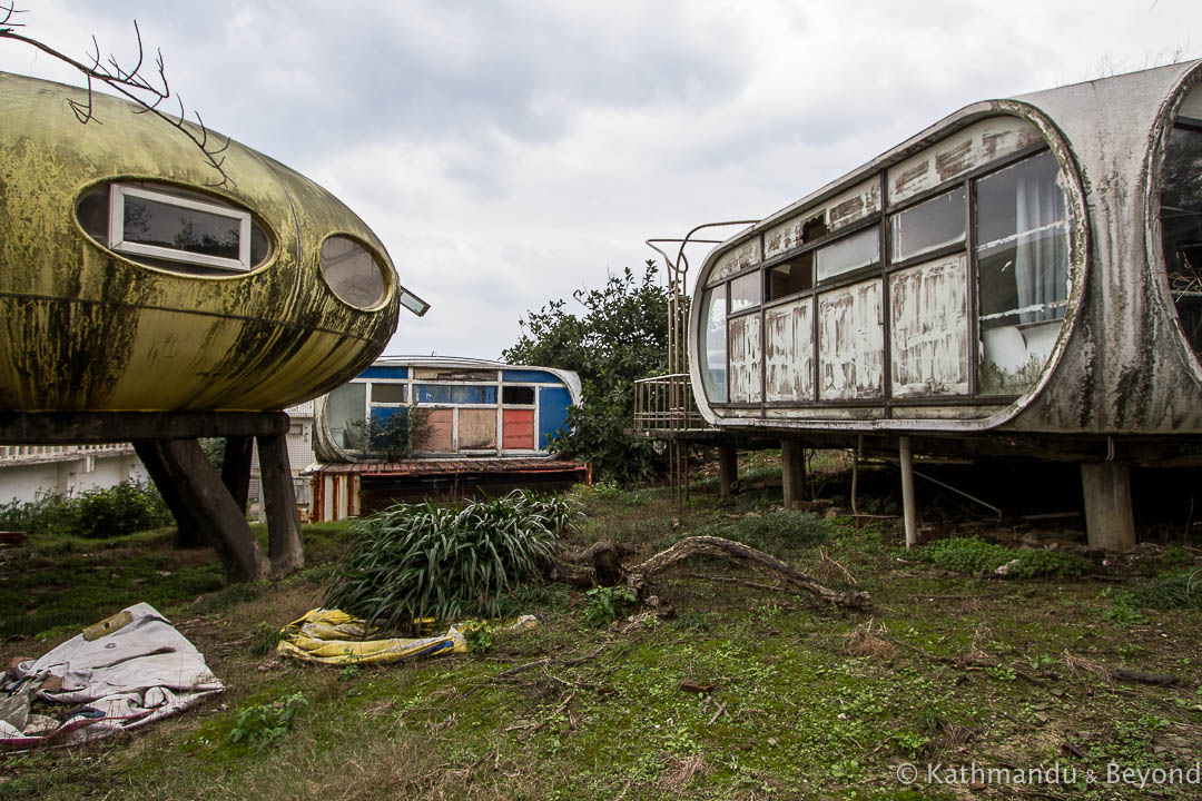 Abandoned Taiwan The Futuro Village At Wanli Urbex - 