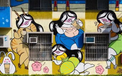 Street Art in Kaohsiung, Taiwan