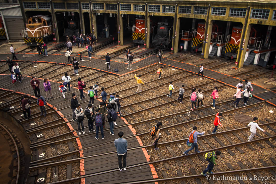 Train Garage Changhua Taiwan-14