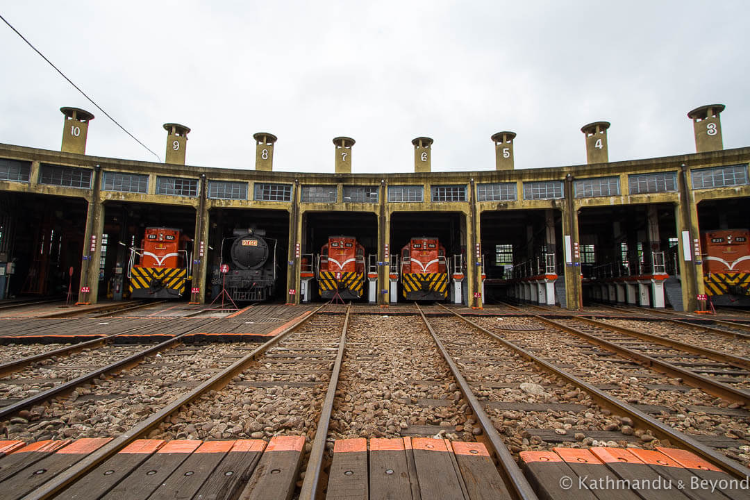 Train Garage Changhua Taiwan-22