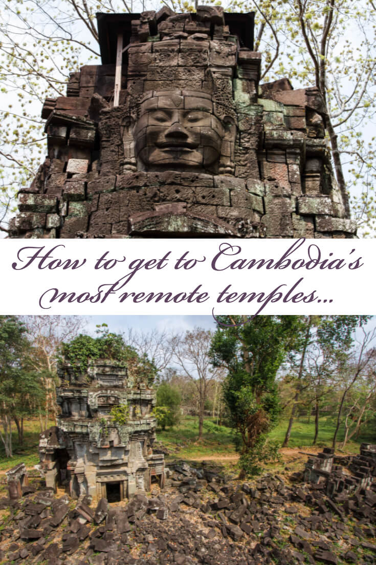 Travel Off the Beaten Path in Cambodia: Visiting the Angkorian temple of Preah Khan Kompong Svay