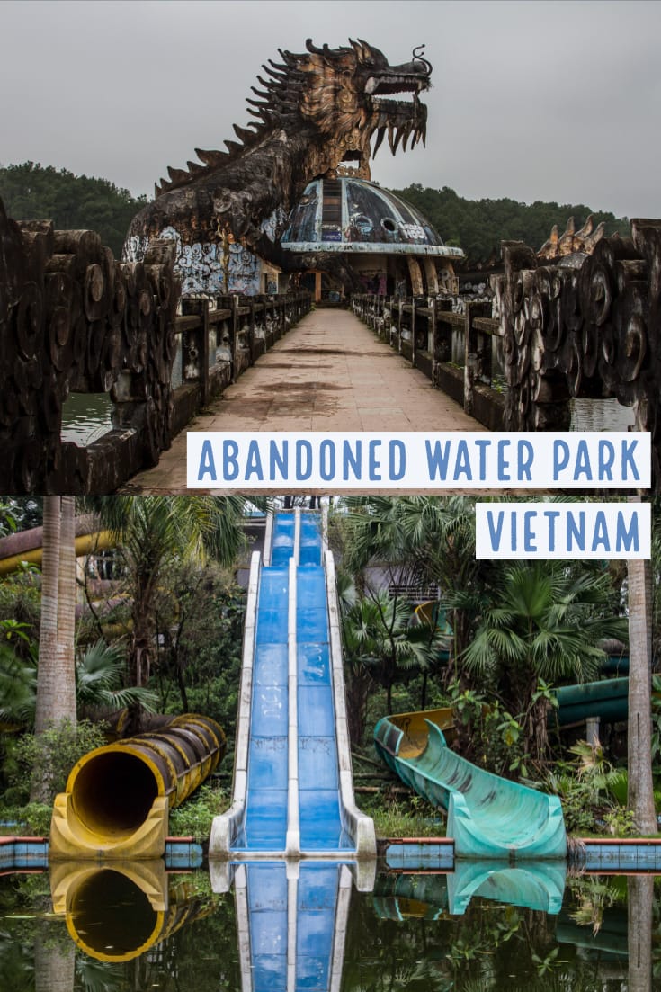 Abandoned Water Park in Hue, Vietnam