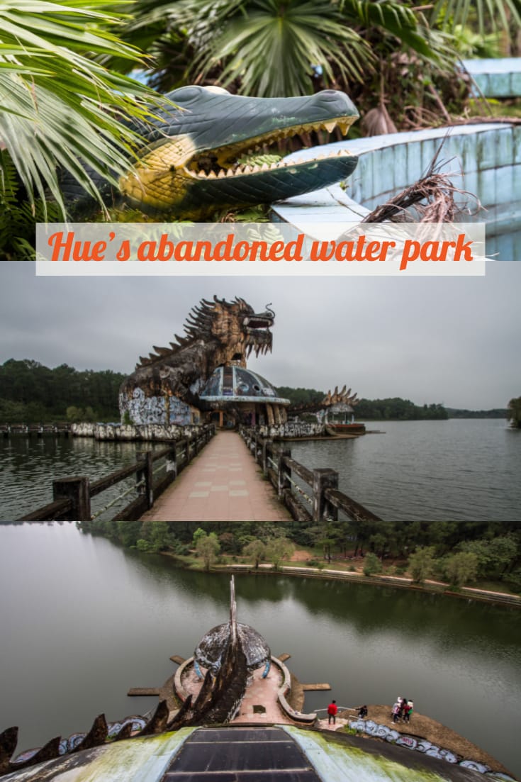 Abandoned Water Park in Hue, Vietnam