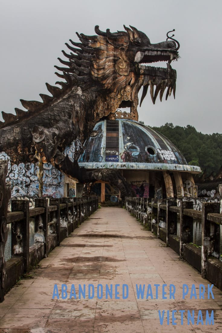 Abandoned Water Park in Hue, Vietnam