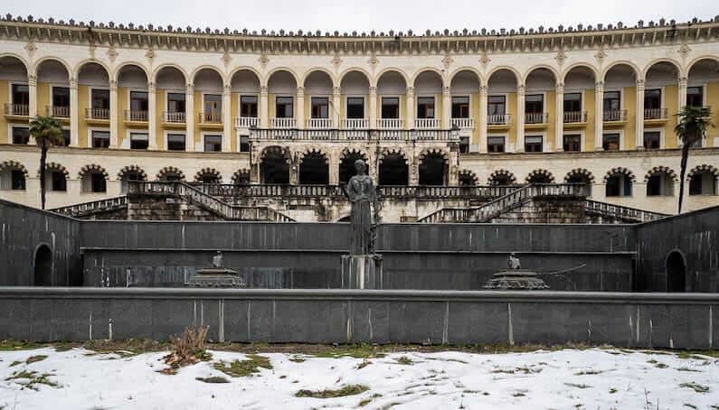 Abandoned Soviet-era Sanatoriums and hotels in Tskaltubo Georgia