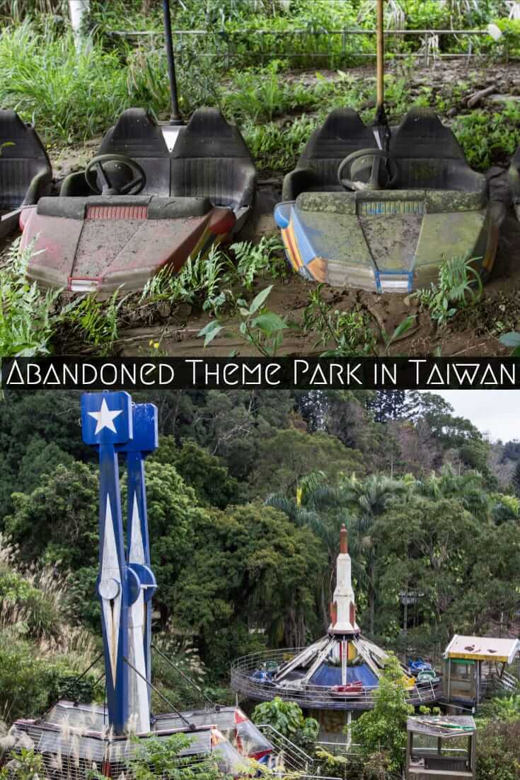 Abandoned Taiwan: Visiting Encore Garden, an abandoned theme park in Taichung, Taiwan #travel #Taiwan #abandaoned #URBEX #urbandecay #Asia