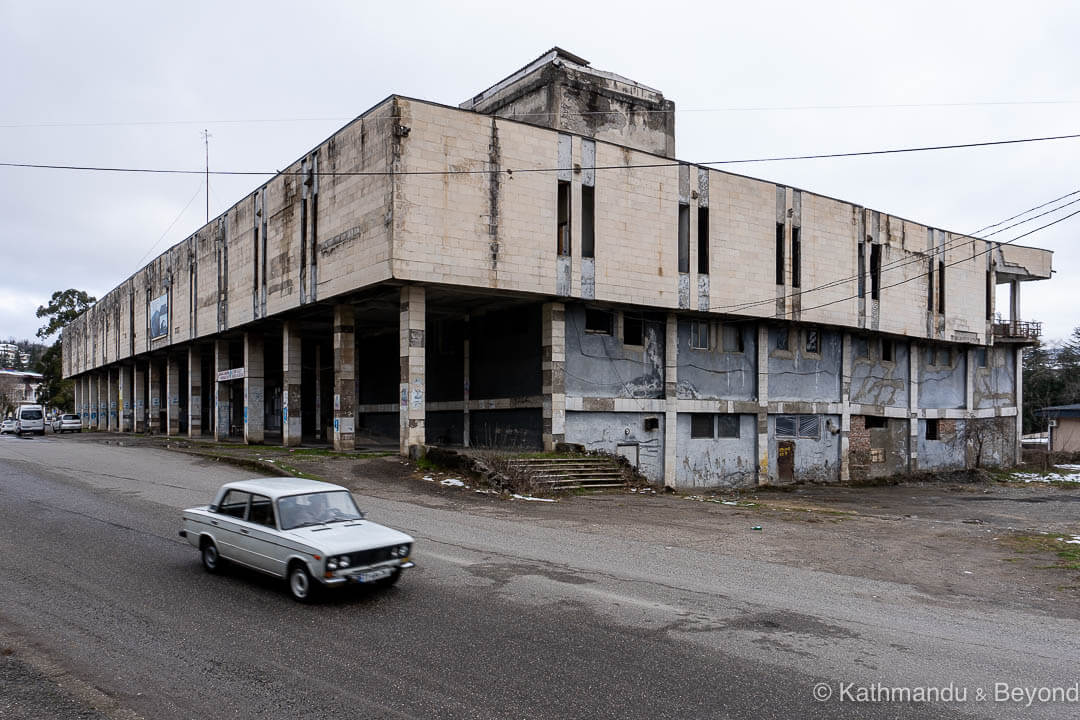 Former Agricultural College Tskaltubo Georgia-APR22