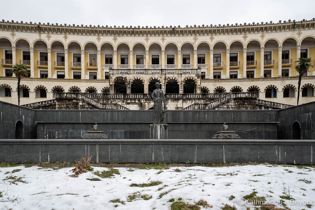 Sanatorium Shakhtiori Tskaltubo Georgia-31-APR22