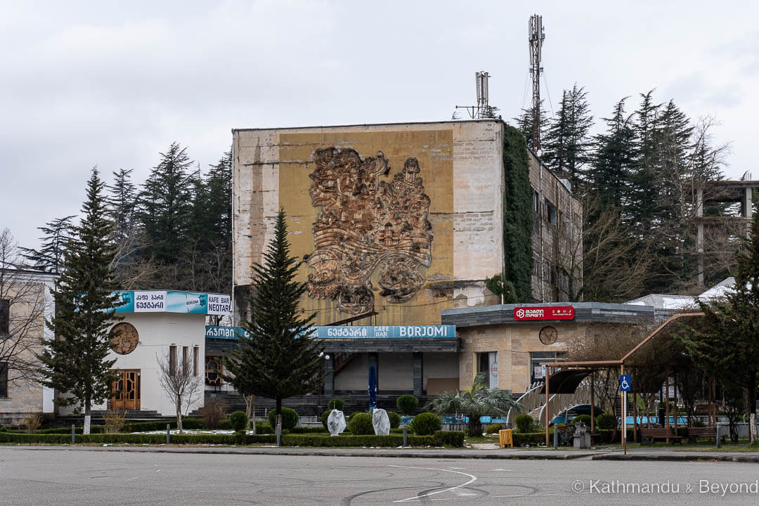 Former Georgian Post depot Tskaltubo Georgia-2