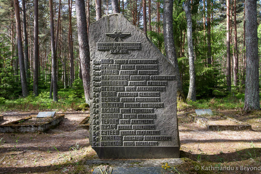 Amari Pilots Cemetery Amari Estonia