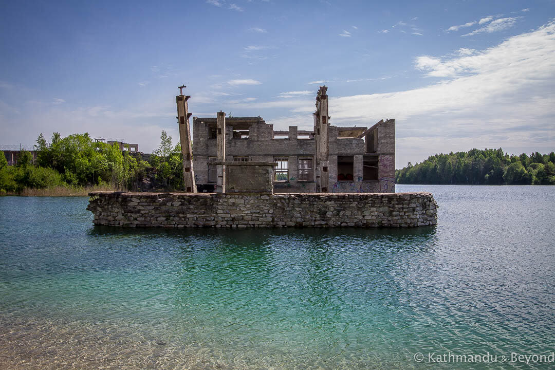 Rummu Quarry (Rummu Underwater Prison) Rummu Estonia-10