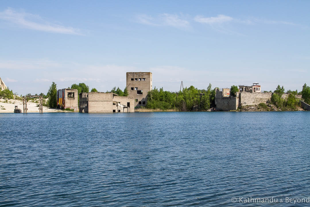 Rummu Quarry (Rummu Underwater Prison) Rummu Estonia-14