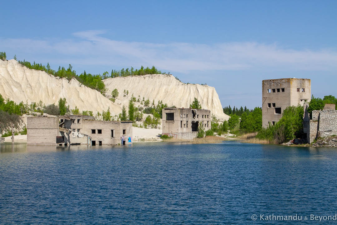 Rummu Quarry (Rummu Underwater Prison) Rummu Estonia-22