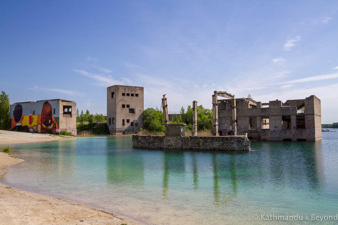 Rummu Quarry (Rummu Underwater Prison) Rummu Estonia-3