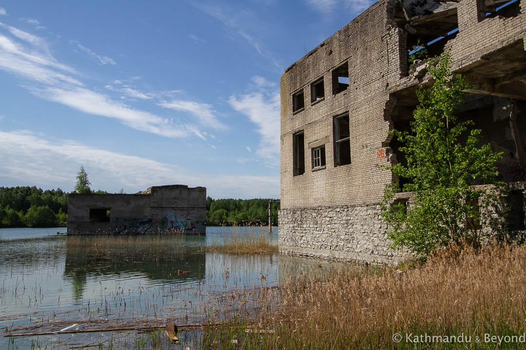 Rummu Quarry (Rummu Underwater Prison) Rummu Estonia-7