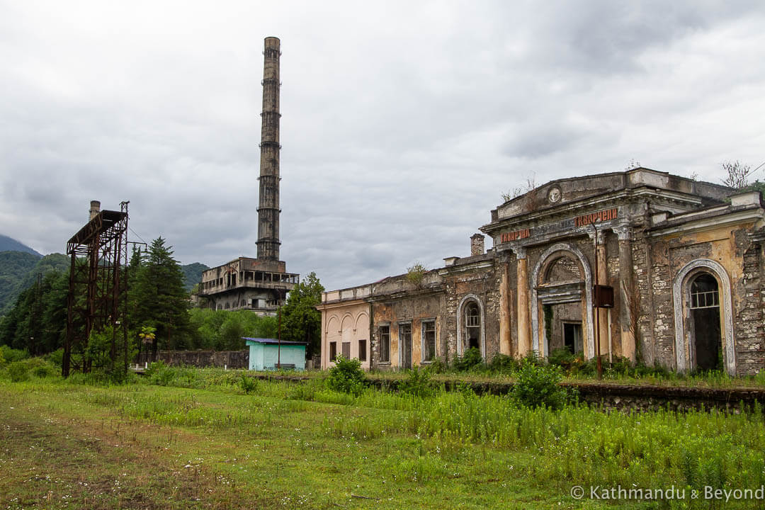 Tkvarcheli Railway Station Tkvarcheli Abkhazia-6-2