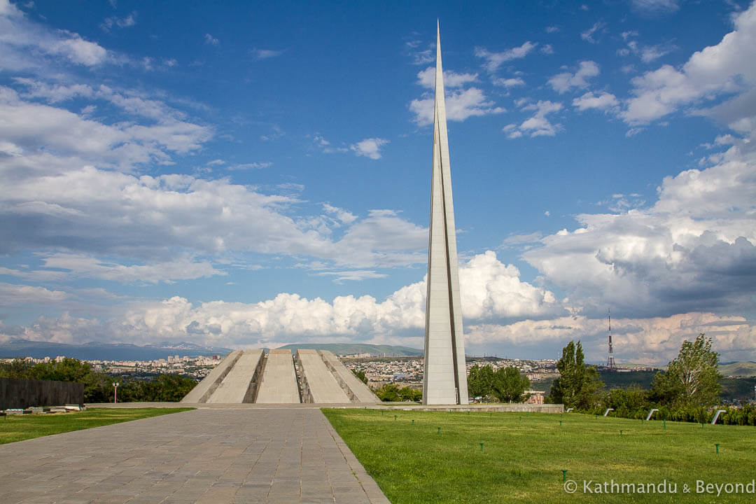 Tsitsernakaberd (Armenian Genocide memorial complex) Yerevan Armenia-2