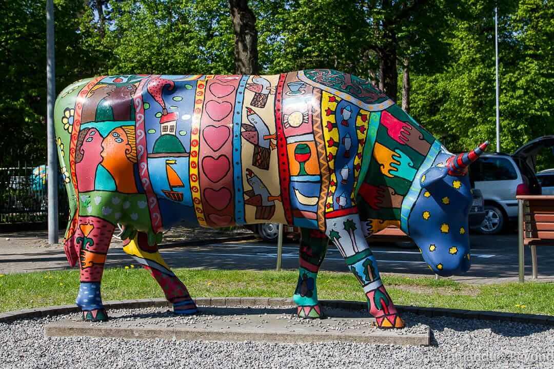 Painted Cow, Ventspils Latvia-21