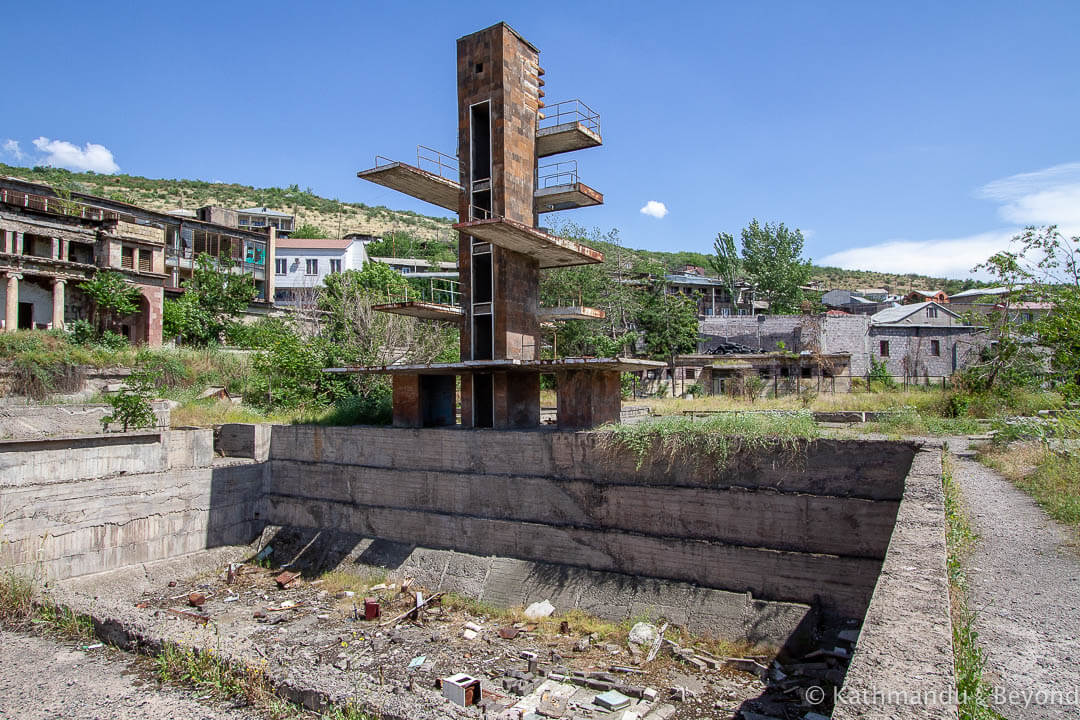 Abandoned Armenia - Abandoned Swimming Pool in Yerevan