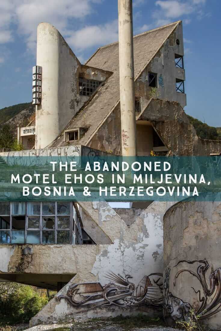 Abandoned Bosnia & Herzegovina_ Motel EHOS in Miljevina #travel #Balkans #Europe #formerYugoslavia #history
