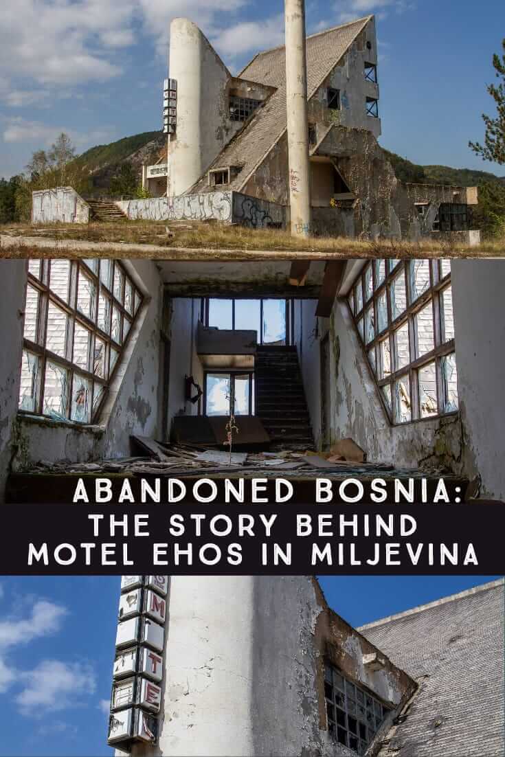 Abandoned Bosnia & Herzegovina_ Motel EHOS in Miljevina #travel #Balkans #Europe #formerYugoslavia