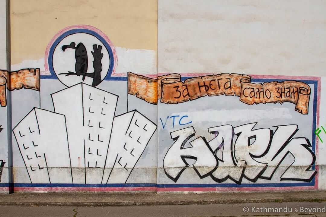 Street Art in Borik, Banja Luka, Bosnia and Herzegovina