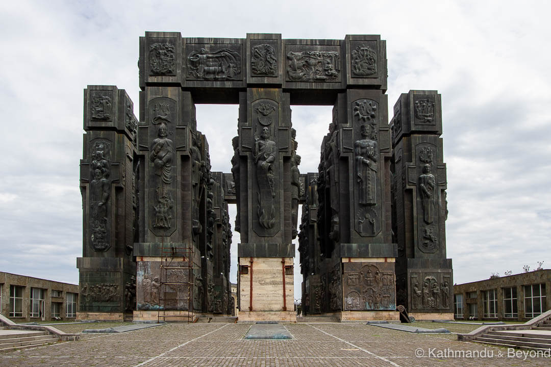 Chronicles of Georgia Monument Tbilisi Georgia