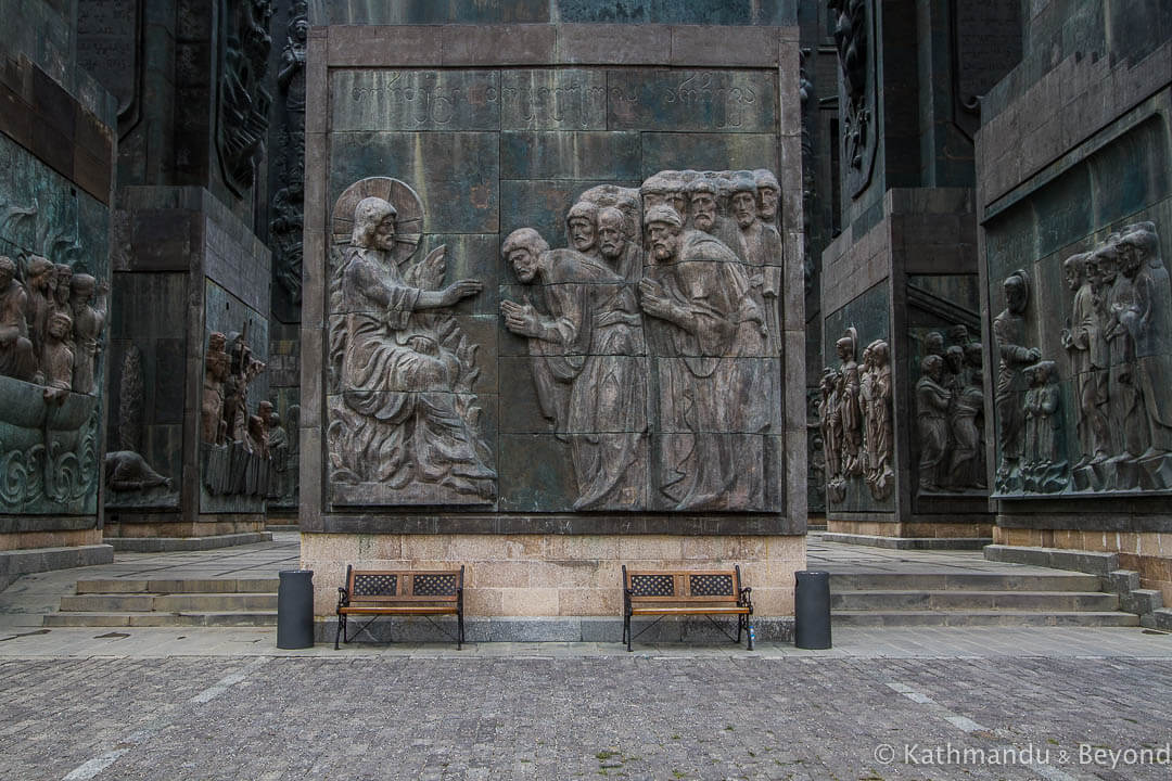 Chronicles of Georgia Monument Tbilisi Georgia-5