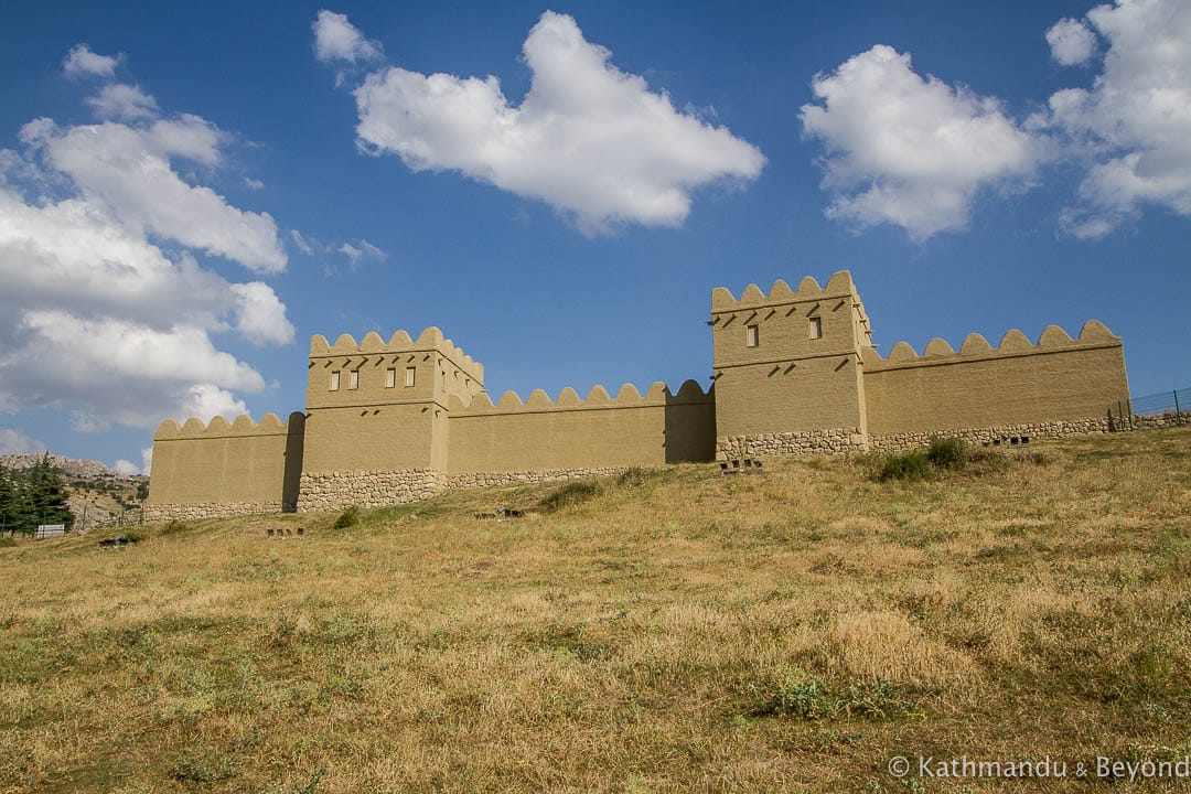 City Walls (reconstruction) Hattusa Turkey