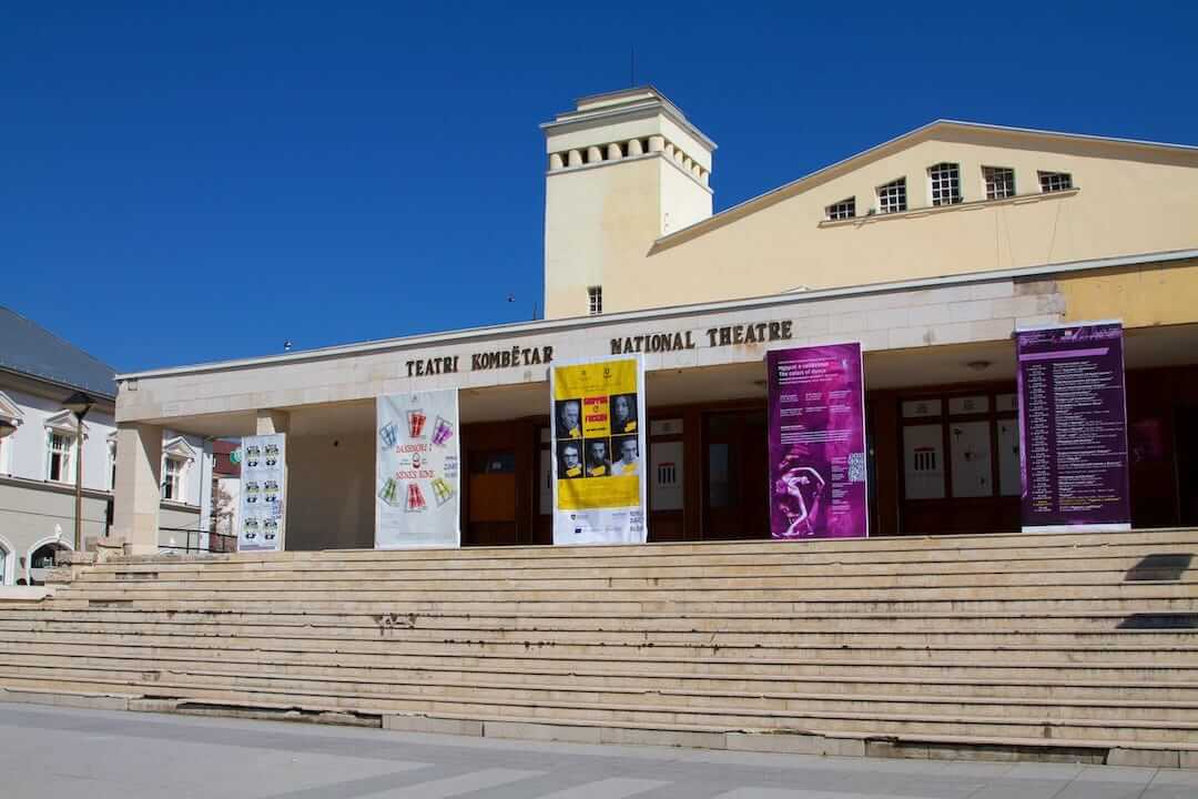 National Theatre Pristina Kosovo