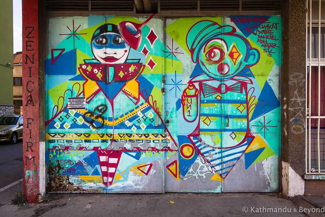 Street Art in Zenica Bosnia and Herzegovina